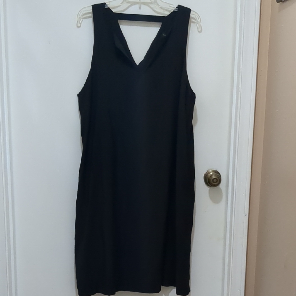 Banana Republic  Elegant Black Sleeveless Dress Size XL